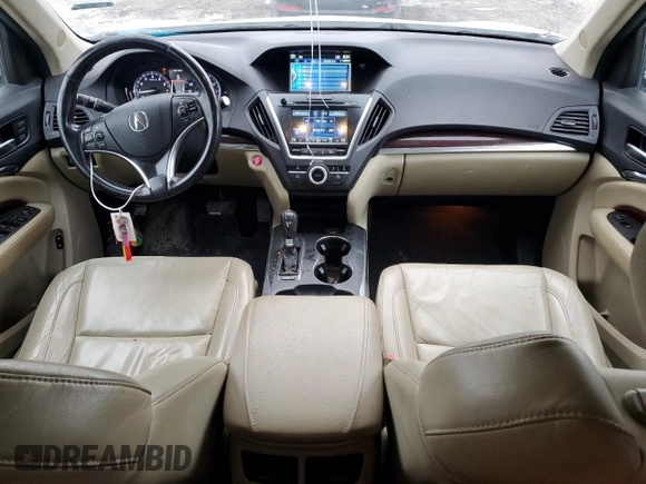 2014 Acura MDX with VIN 5FRYD3H28EB018882, listed as a Copart auction lot 44899515 with 232,450 mi miles and Salvage Title. Bid and sale history available at carsss.com. Image 8.