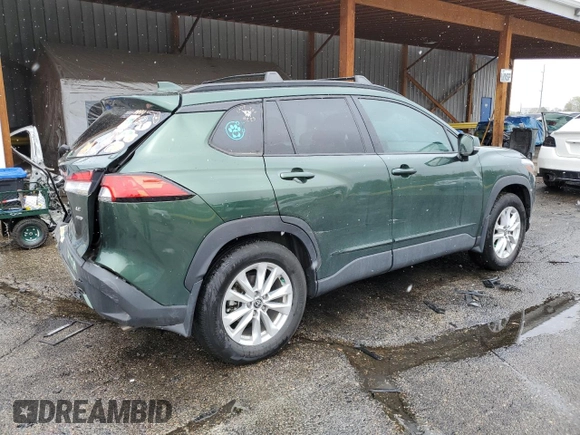 2022 Toyota Corolla Cross LE с VIN 7MUBAABG2NV037163, выставлен на аукционе Copart как лот 53653215 с пробегом 23 400 миль миль и Списание • Salvage title. История ставок и продаж доступна на DreamBid. Изображение 3.