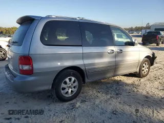 2004 Kia Sedona LX with VIN KNDUP131346508490, listed as a Copart auction lot 77391594 with 41,211 mi miles and Salvage Title. Bid and sale history available at carsss.com. Image 3.