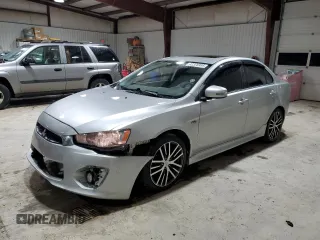 2017 Mitsubishi Lancer ES with VIN JA32V2FW8HU006553, listed as a Copart auction lot 42328995 with 129,160 mi miles and Salvage Title. Bid and sale history available at carsss.com. Image 1.