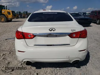 2017 Infiniti Q50 Signature Edition with VIN JN1EV7AP2HM739390, listed as a Copart auction lot 55449265 with 165,947 mi miles and Clean title. Bid and sale history available at DreamBid. Image 6.
