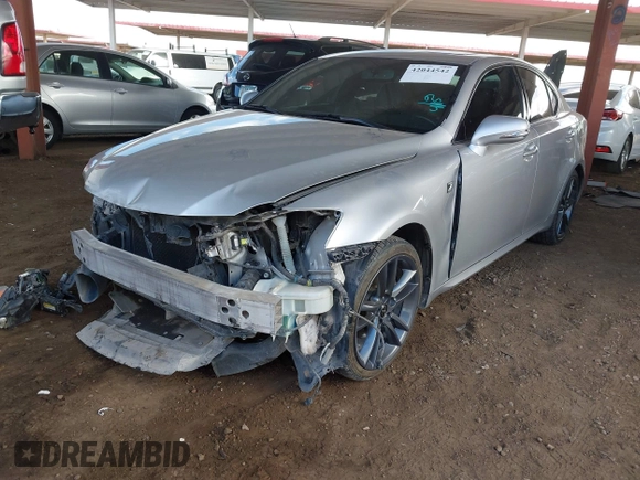2011 Lexus IS 250 with VIN JTHBF5C23B2101542, listed as a IAAI auction lot 42044542 with 167,338 mi miles and . Bid and sale history available at DreamBid. Image 2.