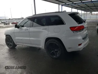 2015 Jeep Grand Cherokee Summit with VIN 1C4RJFJT1FC844975, listed as a Copart auction lot 45424455 with 75,471 mi miles and Salvage Title. Bid and sale history available at carsss.com. Image 2.