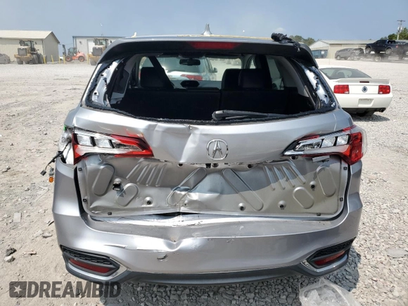 2018 Acura RDX with VIN 5J8TB3H36JL004403, listed as a Copart auction lot 69675364 with 61,555 mi miles and Salvage Title. Bid and sale history available at carsss.com. Image 6.
