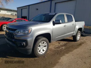 2022 Chevrolet Colorado 2WD LT with VIN 1GCGSCEN6N1227709, listed as a Copart auction lot 47076305 with 50,938 mi miles and Salvage title. Bid and sale history available at DreamBid. Image 1.