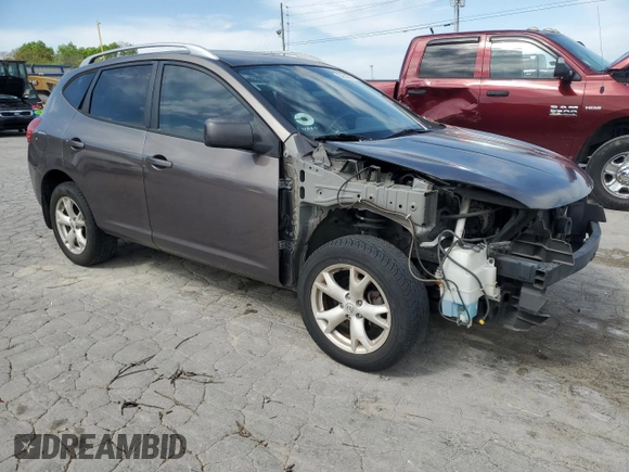 2008 Nissan Rogue SL with VIN JN8AS58V28W403003, listed as a Copart auction lot 53505575 with 228,063 mi miles and Salvage Title. Bid and sale history available at DreamBid. Image 4.