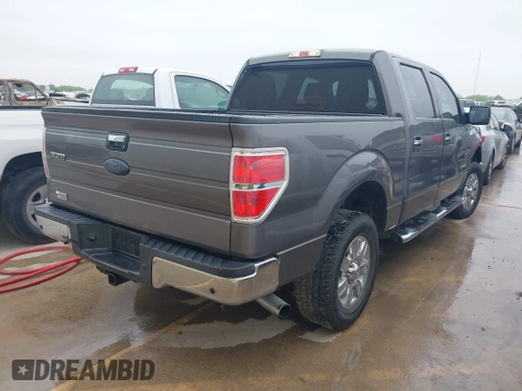 2012 Ford F-150 XL with VIN 1FTFW1CT9CKD47405, listed as a IAAI auction lot 41872200 with 180,266 mi miles. Bid and sale history available at carsss.com. Image 4.