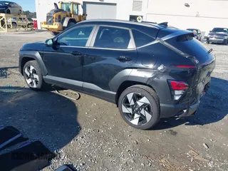 2024 Hyundai Kona Limited with VIN KM8HECA30RU121000, listed as a IAAI auction lot 41419779 with 4,756 mi miles. Bid and sale history available at carsss.com. Image 3.