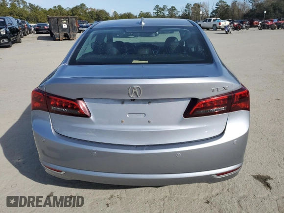 2015 Acura TLX V6 Advance with VIN 19UUB2F79FA017234, listed as a Copart auction lot 42400895 with 104,591 mi miles and Salvage Title. Bid and sale history available at carsss.com. Image 6.