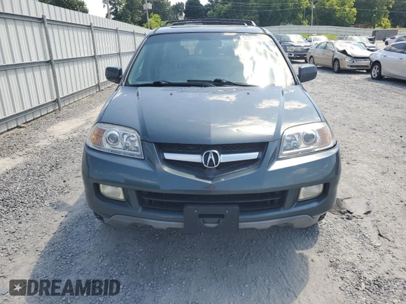 2005 Acura MDX Touring with VIN 2HNYD18825H553284, listed as a Copart auction lot 55812444 with 240,151 mi miles and Salvage Title. Bid and sale history available at carsss.com. Image 5.