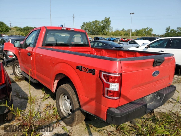 2018 Ford F-150 XL with VIN 1FTMF1EP9JKD31127, listed as a Copart auction lot 69008354 with 185,772 mi miles and Clean title. Bid and sale history available at DreamBid. Image 2.