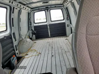 2017 Chevrolet Express Cargo with VIN 1GCWGAFFXH1293421, listed as a Copart auction lot 57913355 with 410,541 mi miles and Clean title. Bid and sale history available at DreamBid. Image 10.