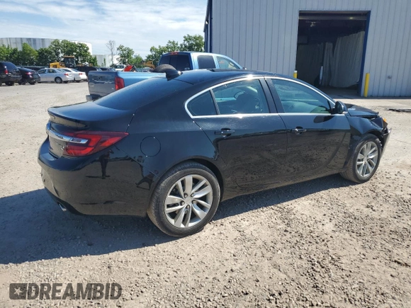 2015 Buick Regal Premium I with VIN 2G4GP5EX6F9145535, listed as a Copart auction lot 62234985 with 82,680 mi miles and Salvage title. Bid and sale history available at DreamBid. Image 3.
