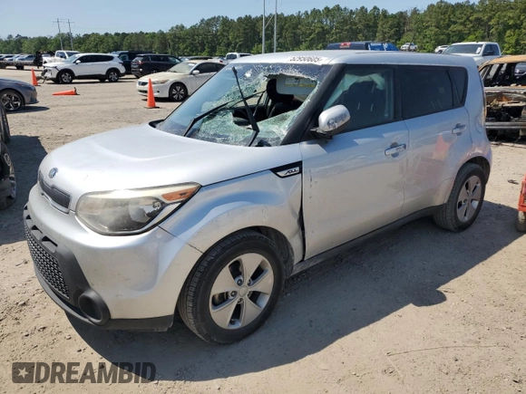 2015 Kia Soul with VIN KNDJN2A25F7770258, listed as a Copart auction lot 52950605 with 202,669 mi miles and Salvage Title. Bid and sale history available at carsss.com. Image 1.