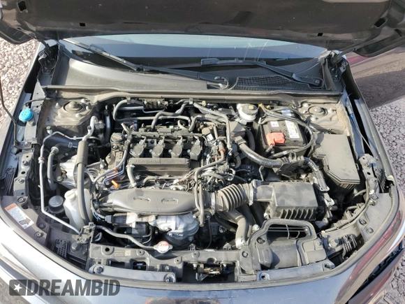 2023 Honda Civic EX with VIN 2HGFE1F7XPH317930, listed as a Copart auction lot 63257205 with 44,600 mi miles and Salvage title. Bid and sale history available at DreamBid. Image 11.