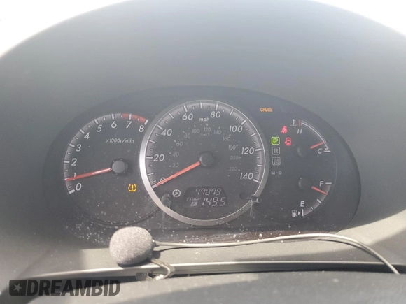 2008 Mazda 5 Grand Touring with VIN JM1CR293480302110, listed as a Copart auction lot 55699365 with 77,079 mi miles and Salvage title. Bid and sale history available at DreamBid. Image 9.
