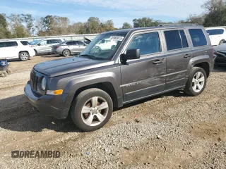 2015 Jeep Patriot Latitude with VIN 1C4NJPFBXFD281214, listed as a Copart auction lot 87883615 with 106,402 mi miles and Salvage Title. Bid and sale history available at DreamBid. Image 1.