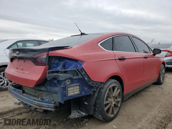 2015 Ford Fusion SE with VIN 3FA6P0HD4FR168977, listed as a Copart auction lot 48917175 with 101,112 mi miles and Salvage Title. Bid and sale history available at carsss.com. Image 3.