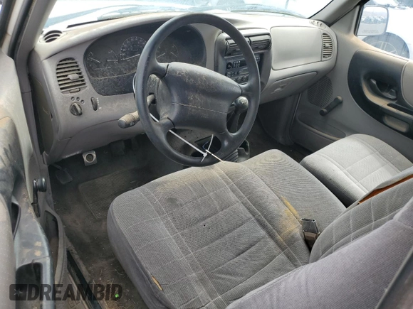 1996 Ford Ranger XL with VIN 1FTCR14A0TPA74350, listed as a Copart auction lot 53103215 with 174,483 mi miles and Clean title. Bid and sale history available at DreamBid. Image 8.