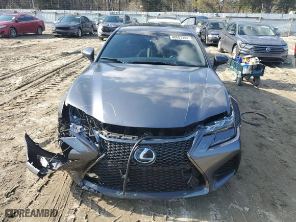 2016 Lexus GS F with VIN JTHBP1BL0GA001573, listed as a Copart auction lot 40607364 with NaN miles. Bid and sale history available at carsss.com. Image 5.