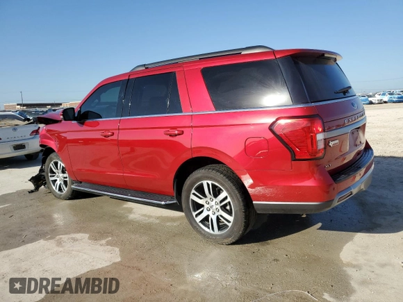 2022 Ford Expedition XLT with VIN 1FMJU1HT9NEA62872, listed as a Copart auction lot 48678665 with 35,621 mi miles and Clean title. Bid and sale history available at DreamBid. Image 2.