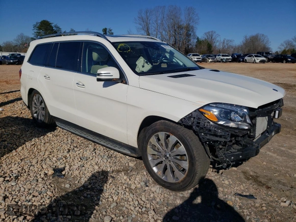 2018 Mercedes-Benz GLS with VIN 4JGDF6EE4JB156874, listed as a Copart auction lot 38914333 with 40,922 mi miles. Bid and sale history available at carsss.com. Image 4.