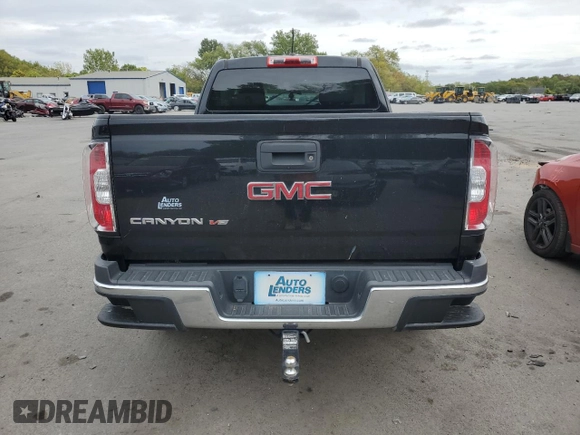 2019 GMC Canyon 4WD Elevation Standard with VIN 1GTH6BEN1K1297343, listed as a Copart auction lot 72567424 with 0 mi miles and Salvage Title. Bid and sale history available at carsss.com. Image 6.