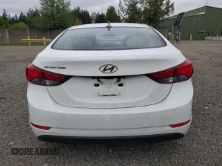 2016 Hyundai Elantra SE with VIN 5NPDH4AE2GH695574, listed as a Copart auction lot 54957935 with 192,282 mi miles and Clean Title. Bid and sale history available at DreamBid. Image 6.