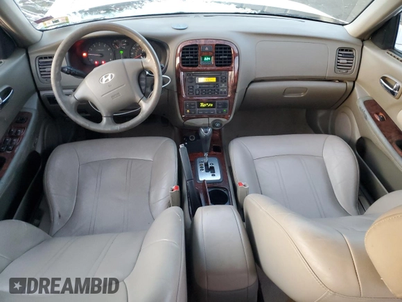 2003 Hyundai Sonata GLS with VIN KMHWF35HX3A756776, listed as a Copart auction lot 86134954 with 100,605 mi miles and Salvage Title. Bid and sale history available at carsss.com. Image 8.