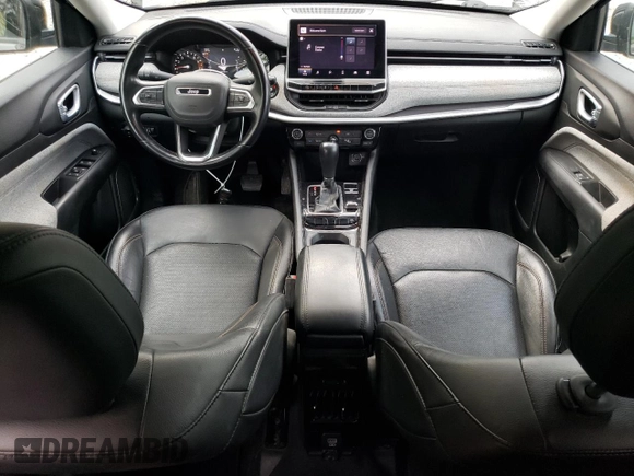 2022 Jeep Compass Latitude Lux with VIN 3C4NJDFB1NT191778, listed as a Copart auction lot 61020475 with 150,559 mi miles and Salvage title. Bid and sale history available at DreamBid. Image 8.
