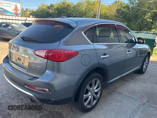 2017 Infiniti QX50 with VIN JN1BJ0RP0HM381006, listed as a Copart auction lot 77371114 with 140,152 mi miles and Clean Title. Bid and sale history available at carsss.com. Image 4.
