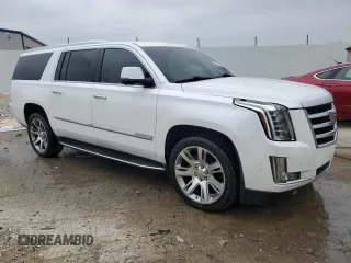 2017 Cadillac Escalade ESV Luxury with VIN 1GYS4HKJ7HR159200, listed as a Copart auction lot 52866135 with 90,231 mi miles and Salvage title. Bid and sale history available at DreamBid. Image 4.