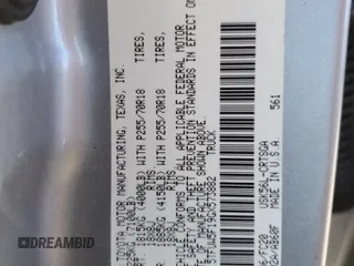2016 Toyota Tundra 4WD Truck SR with VIN 5TFUW5F19GX573882, listed as a Copart auction lot 50222815 with 110,158 mi miles and Clean Title. Bid and sale history available at carsss.com. Image 14.