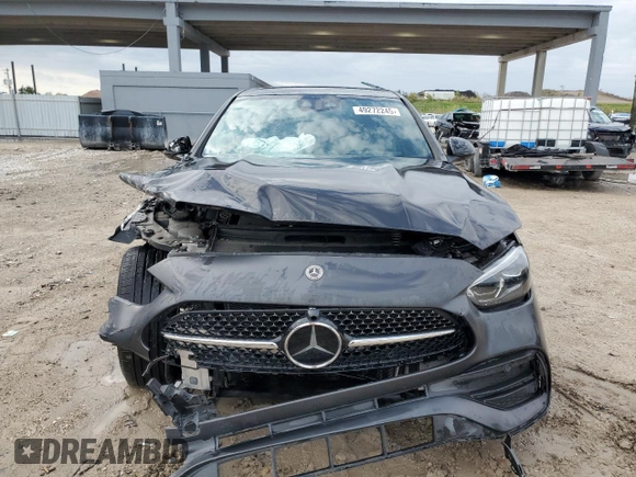 2024 Mercedes-Benz C C 300 with VIN W1KAF4GBXRR155221, listed as a Copart auction lot 49272245 with Not Provided miles and Clean Title. Bid and sale history available at carsss.com. Image 5.