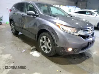 2019 Honda CR-V EX with VIN 7FARW2H58KE013377, listed as a Copart auction lot 46829085 with 85,300 mi miles and Salvage Title. Bid and sale history available at DreamBid. Image 11.