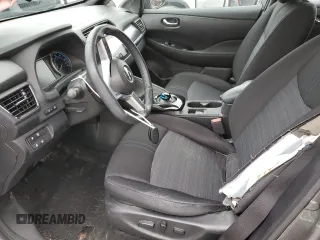 2022 Nissan LEAF SV Plus with VIN 1N4BZ1CV7NC562646, listed as a Copart auction lot 80796494 with 45,477 mi miles and Salvage Title. Bid and sale history available at DreamBid. Image 7.