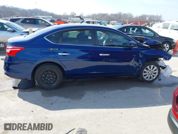 2016 Nissan Sentra S with VIN 3N1AB7AP3GY313503, listed as a IAAI auction lot 41767896 with 96,984 mi miles. Bid and sale history available at carsss.com. Image 14.