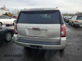 2017 GMC Yukon SLT with VIN 1GKS2BKC5HR192680, listed as a Copart auction lot 86393784 with 45,852 mi miles and Salvage Title. Bid and sale history available at DreamBid. Image 6.