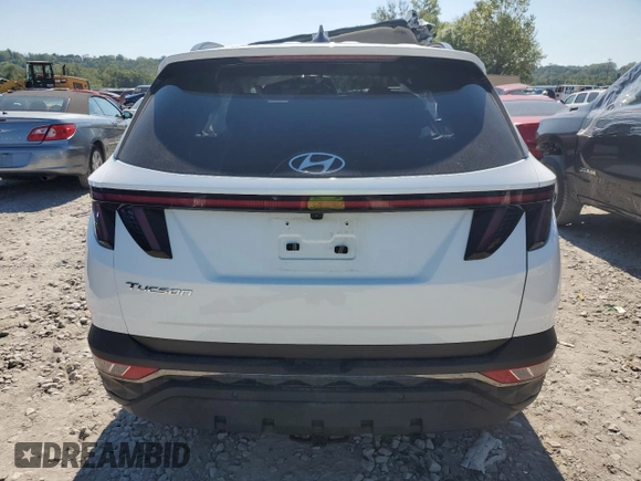 2022 Hyundai Tucson N Line with VIN KM8JF3AE8NU163070, listed as a Copart auction lot 70277184 with 0 mi miles and Non Repairable. Bid and sale history available at carsss.com. Image 6.