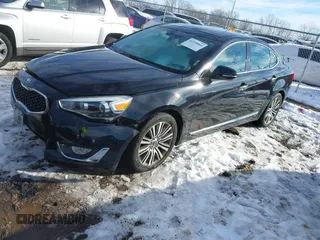 2015 Kia Cadenza Premium with VIN KNALN4D72F5181818, listed as a IAAI auction lot 41358864 with 113,460 mi miles. Bid and sale history available at carsss.com. Image 17.