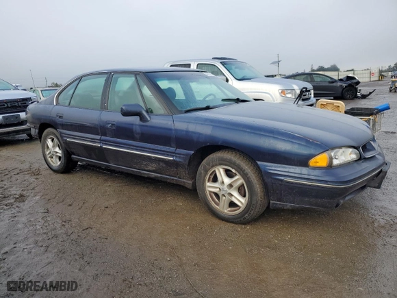 1998 Pontiac Bonneville SE with VIN 1G2HX52K7W4222082, listed as a Copart auction lot 84293574 with 201,575 mi miles and Salvage Title. Bid and sale history available at carsss.com. Image 4.