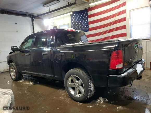 2014 Ram 1500 Express with VIN 1C6RR7KT4ES418965, listed as a Copart auction lot 43542955 with 167,514 mi miles and Salvage Title. Bid and sale history available at carsss.com. Image 2.