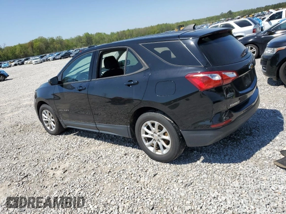 2019 Chevrolet Equinox LS with VIN 2GNAXHEV4K6255075, listed as a Copart auction lot 52241915 with 79,438 mi miles and Salvage Title. Bid and sale history available at DreamBid. Image 2.