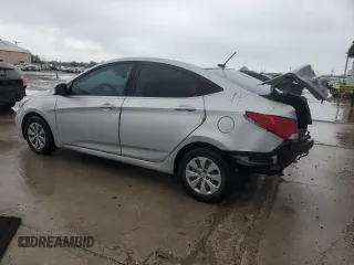 2017 Hyundai Accent SE with VIN KMHCT4AE8HU316672, listed as a Copart auction lot 50090235 with 117,529 mi miles and Salvage Title. Bid and sale history available at carsss.com. Image 2.