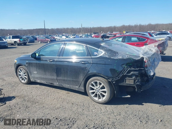 2018 Ford Fusion Energi SE with VIN 3FA6P0PU8JR152890, listed as a IAAI auction lot 41682965 with 84,890 mi miles. Bid and sale history available at carsss.com. Image 14.