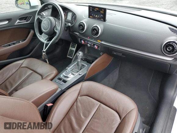 2015 Audi A3 1.8T Premium Plus with VIN WAU5CLFF1F1135370, listed as a Copart auction lot 63923464 with 66,194 mi miles and Salvage Title. Bid and sale history available at carsss.com. Image 8.