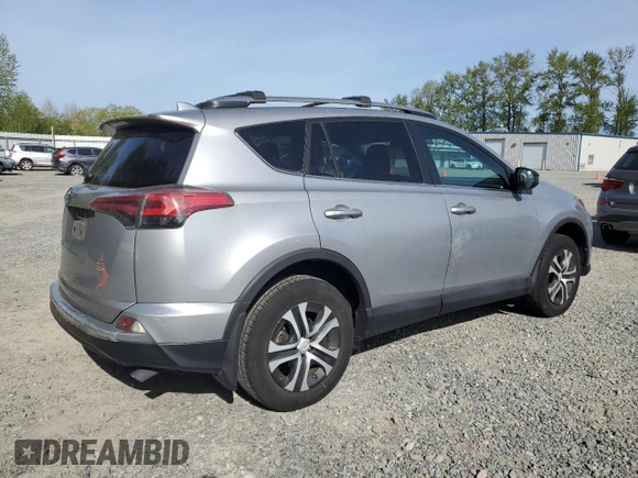 2017 Toyota RAV4 LE with VIN 2T3BFREV7HW637510, listed as a Copart auction lot 54057025 with 13,931 mi miles and Salvage Title. Bid and sale history available at carsss.com. Image 3.