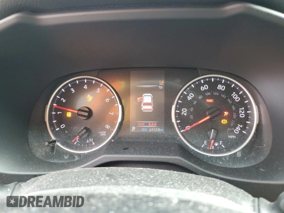 2021 Toyota RAV4 XLE Premium with VIN 2T3C1RFV5MW122775, listed as a Copart auction lot 53689075 with 69,358 mi miles and Salvage title. Bid and sale history available at DreamBid. Image 9.