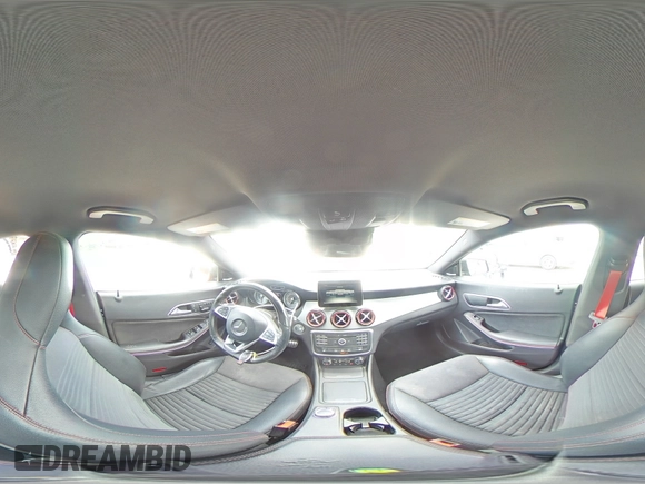 2015 Mercedes-Benz CLA 250 with VIN WDDSJ4GB9FN271368, listed as a Copart auction lot 56956265 with 117,733 mi miles and Salvage title. Bid and sale history available at DreamBid. Image 14.