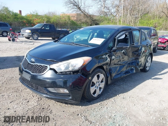 2016 Kia Forte 5-Door LX with VIN KNAFK5A86G5597042, listed as a IAAI auction lot 42032937 with 145,137 mi miles. Bid and sale history available at carsss.com. Image 20.